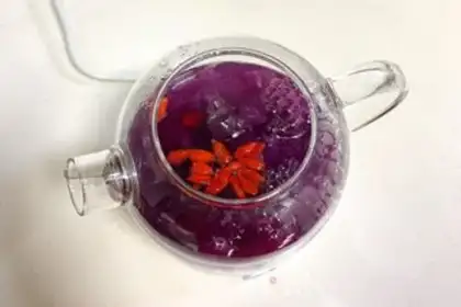 Make Purple potato silver ear soup step 6