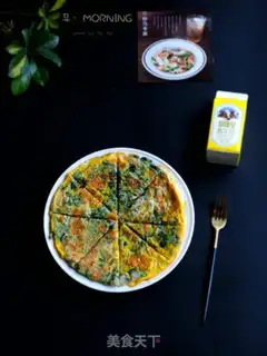 Make Egg spinach step 17