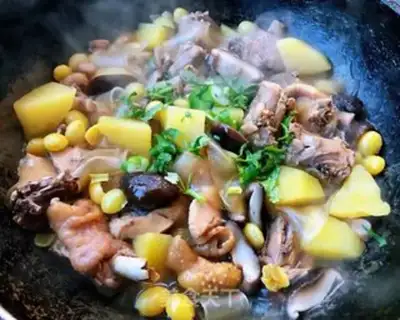 Make Chicken with white fruit step 10