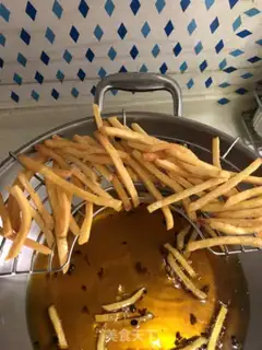 Make Potato fries step 2