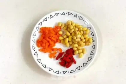 Make Carrot and soy sauce step 1