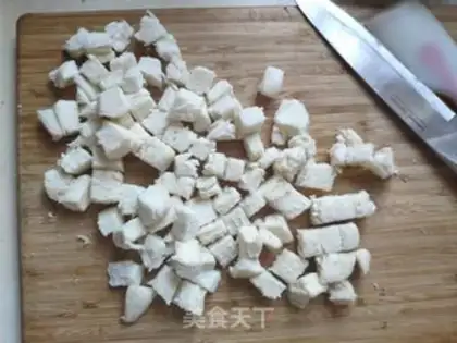 Make Fried bunhead step 1