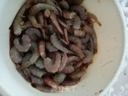 Make Fried shrimp step 1
