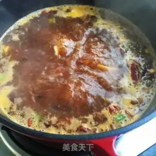 Make Beefballs, spicy pot step 6
