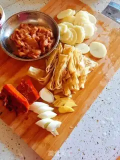 Make Boiled meat step 1