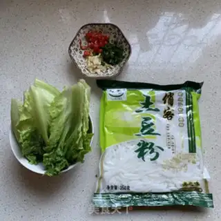 Make Sour potato powder step 0