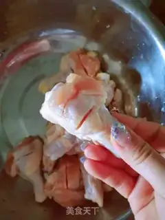 Make Burn chicken legs step 0