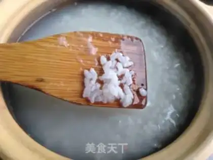 Make Vegetable congee step 2