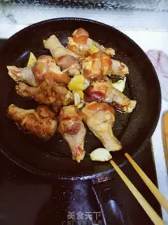 Make Burn chicken legs step 4