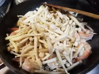 Make Shrimp mushrooms step 7
