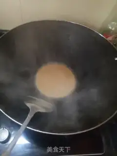 Make Crumbs of red sugar and ginger milk tea step 4