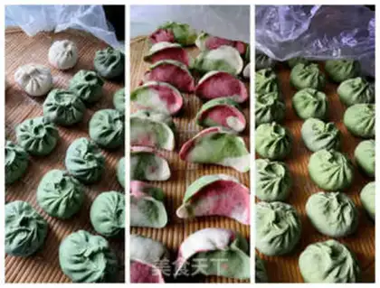 Make A three-colour sauerkraut bag step 4