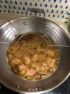 Make Fried meatballs step 3