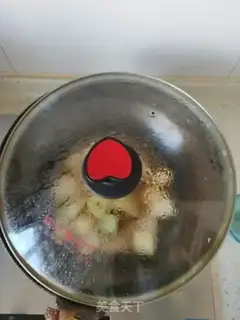 Make Shrimp-skin-burning melon step 5