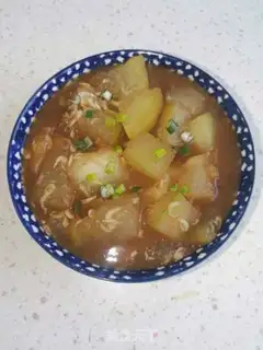 Make Shrimp-skin-burning melon step 6