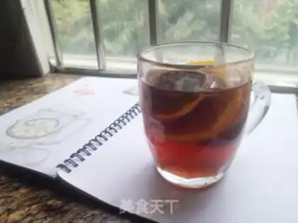 Make Old Hong Kong lemon tea - no honey version step 2