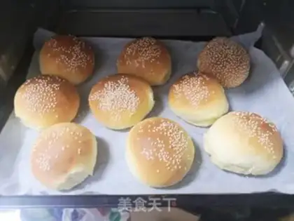 Make Burger buns step 11