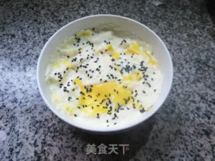 Make Black-sesame-egg-year-old pudding step 8