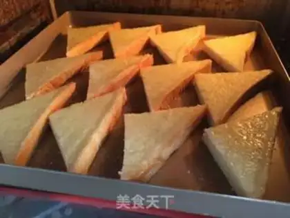 Make Milky honey toast step 5