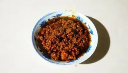 Make Chongqing rice line step 11