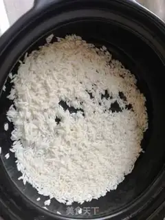 Make Red-tree rice congee step 0