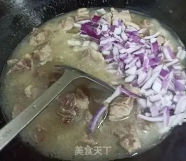 Make Curry potato oxen step 6