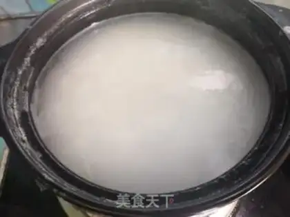 Make Red-tree rice congee step 5