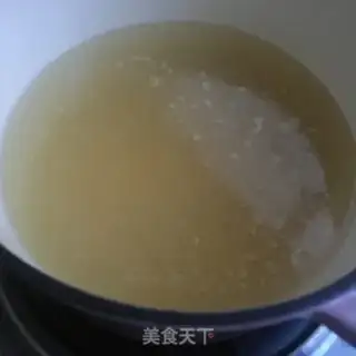 Make Red sugar porridge step 2