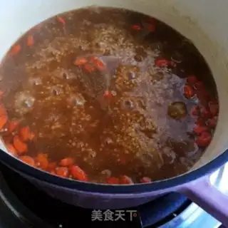 Make Red sugar porridge step 6