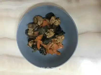 Make Shrimp, chicken leg step 10