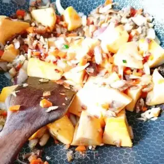 Make Potato rice step 6