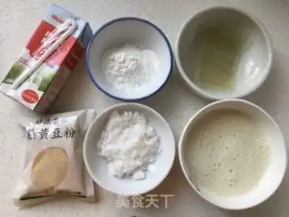 Make Bean milk pudding step 0