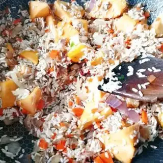 Make Potato rice step 8