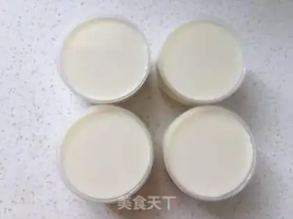 Make Bean milk pudding step 5