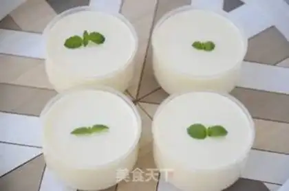 Make Bean milk pudding step 6