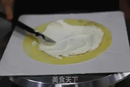 Make Mango lasagna cake step 18