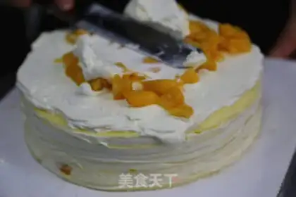 Make Mango lasagna cake step 21