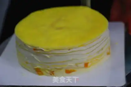Make Mango lasagna cake step 22