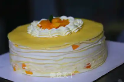 Make Mango lasagna cake step 24