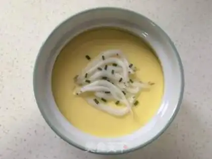 Make Silver fish steamed eggs step 10