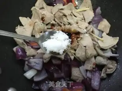 Make Onion fried liver step 8