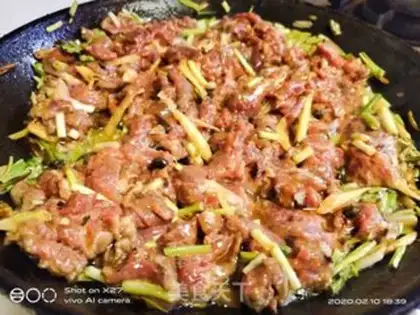 Make Onion beef step 4