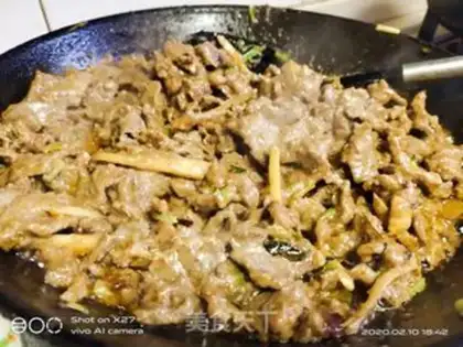 Make Onion beef step 5