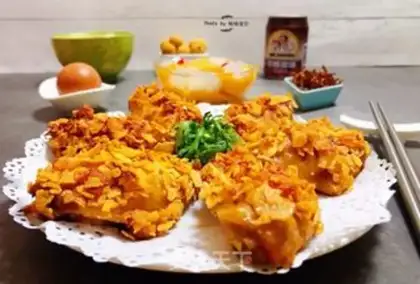 Make Potato chicken wings step 14