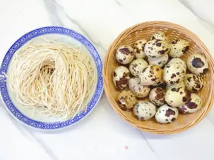 Make The golden quail egg step 0