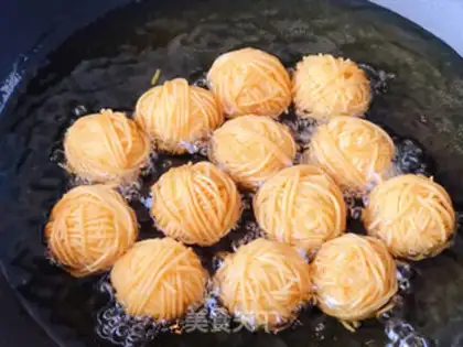 Make The golden quail egg step 6