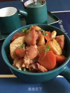 Make Potato burn rabbit legs step 25