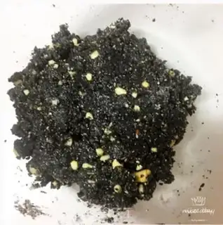 Make Black sesame loaf step 4