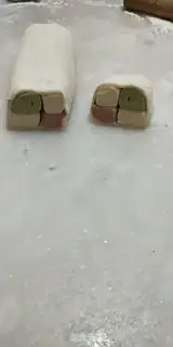 Make Colored buns step 5