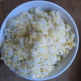 Make Seat bacon fried rice step 2